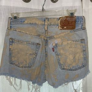 Vintage Destroyed Levi’s Jean Shorts (Urban Outfitters) Size W29